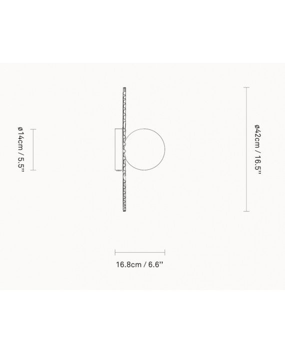 Nuura Liila Muuse Ceiling/Wall Lamp